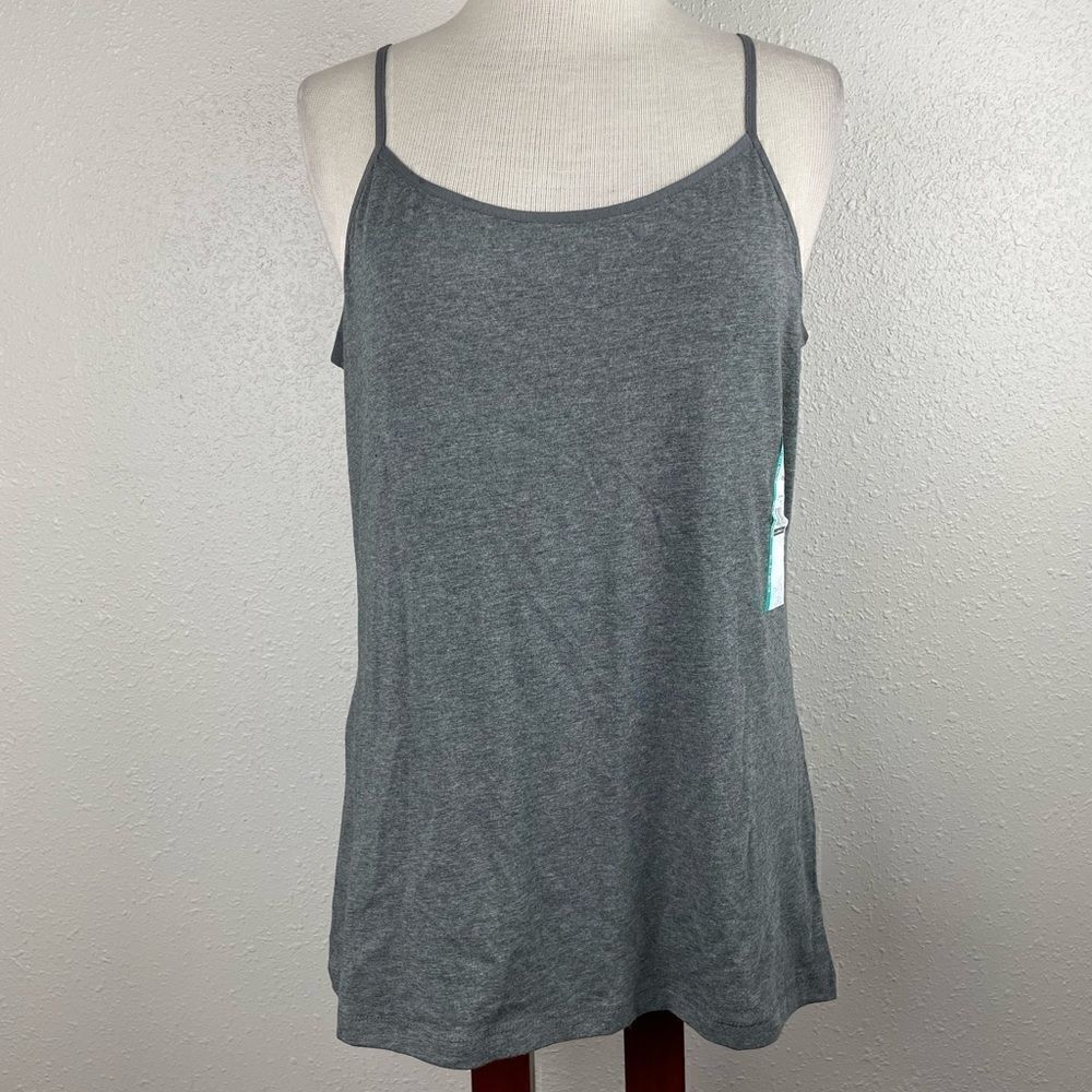 NWT Time and Tru Gray Camisole Size XL